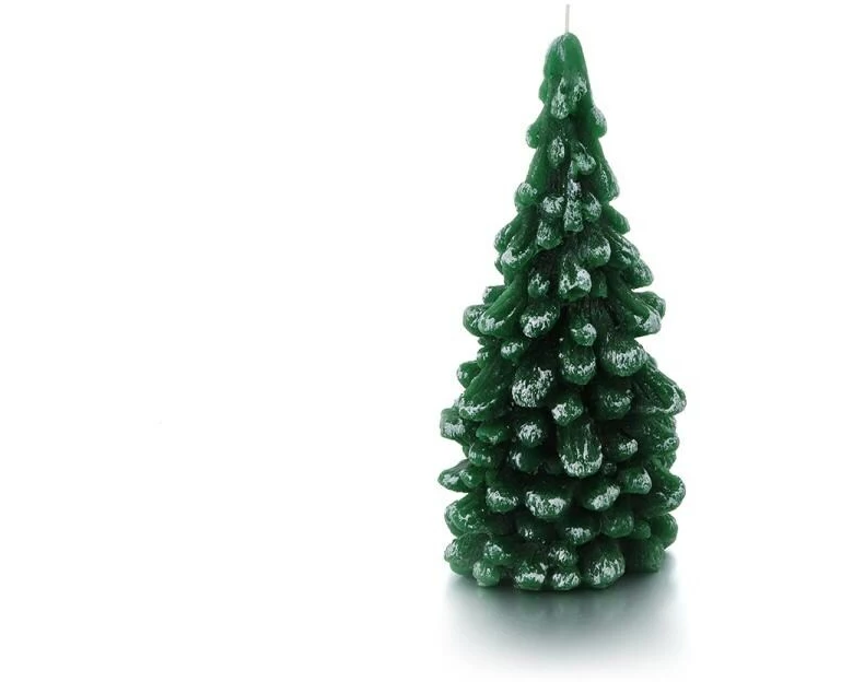 balthasar Kerze Pinetree Grün, 1 Stück