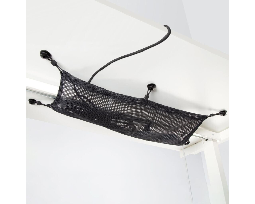 APOLLO Kabelmanagement-Netz 69x34cm VKC16/G schwarz