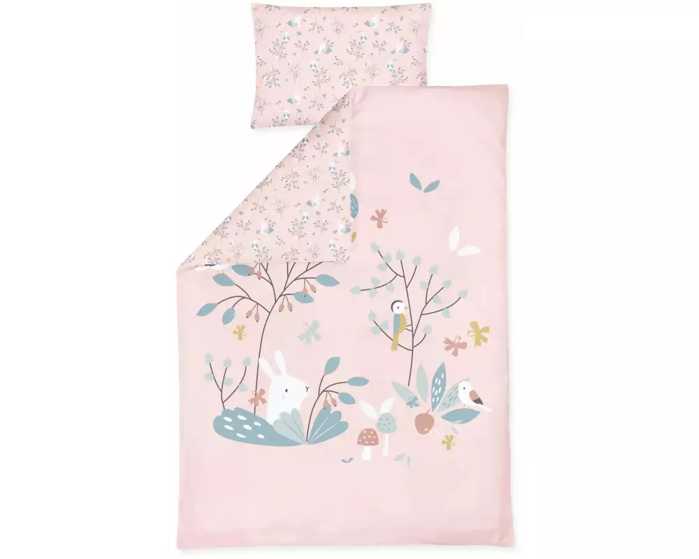 Julius Zöllner Kinderbettwäsche Rosalie 100 x 135 cm + 40 x 60 cm