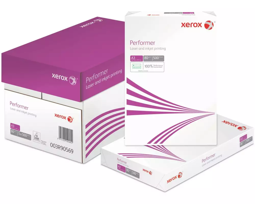 Antalis Kopierpapier Xerox Performer A3, Weiss, 80 g/m², 2500 Blatt