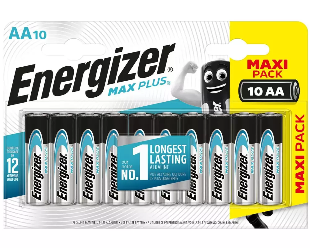 Energizer Batterie Max Plus AA , 10 Stück