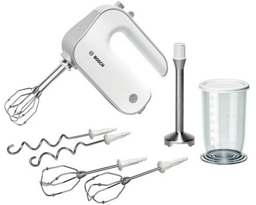 Bosch Handmixer Styline MFQ4075DE Silber/Weiss
