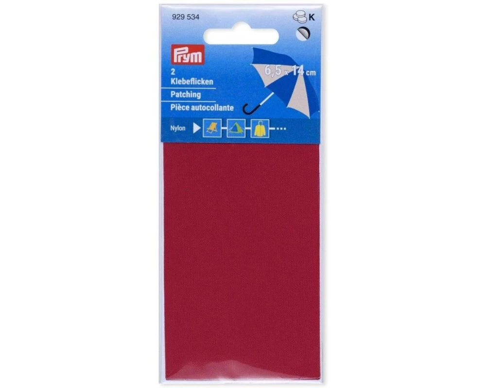 Prym Flickstoff 6.5 x 14 cm, Nylon, Fuchsia