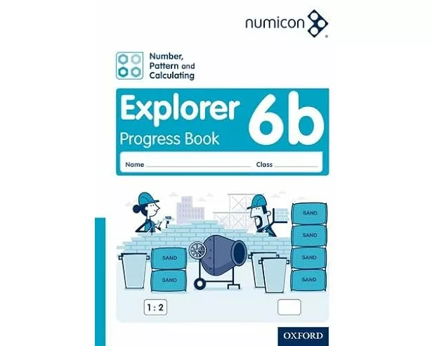 Numicon: Number, Pattern and Calculating 6 Explorer Progress Book B (Pack of 30)