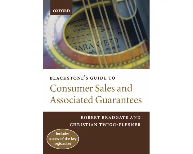 Blackstone's Guide to Consumer Sales and Associated Guarantees