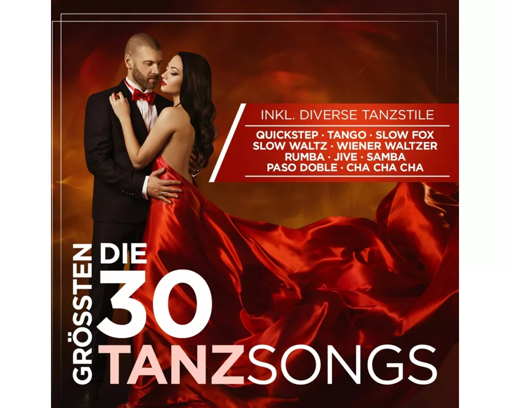 Die 30 gröáten Tanzsongs