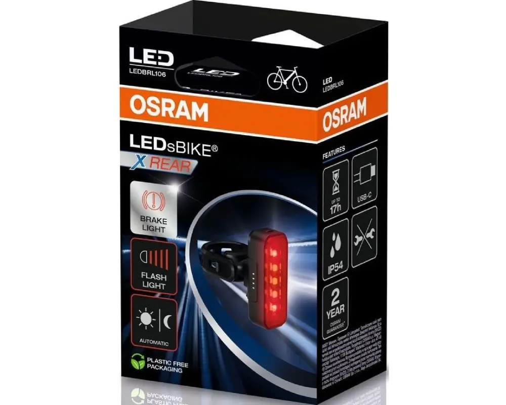 OSRAM LEDsBIKE X REAR Fahrradbeleuchtung-Rückleuchte
