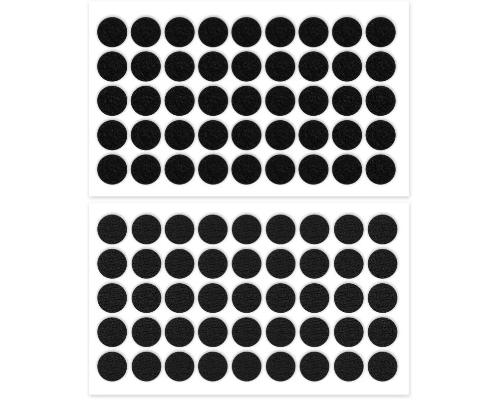 URSUS Klettpunkte sortiert 84 Stück, Schwarz