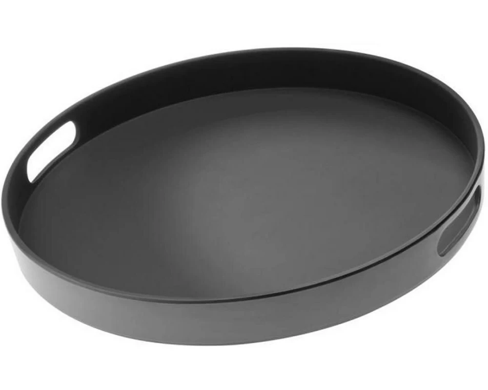 APS Serviertablett Bistro 35.5 cm, Schwarz
