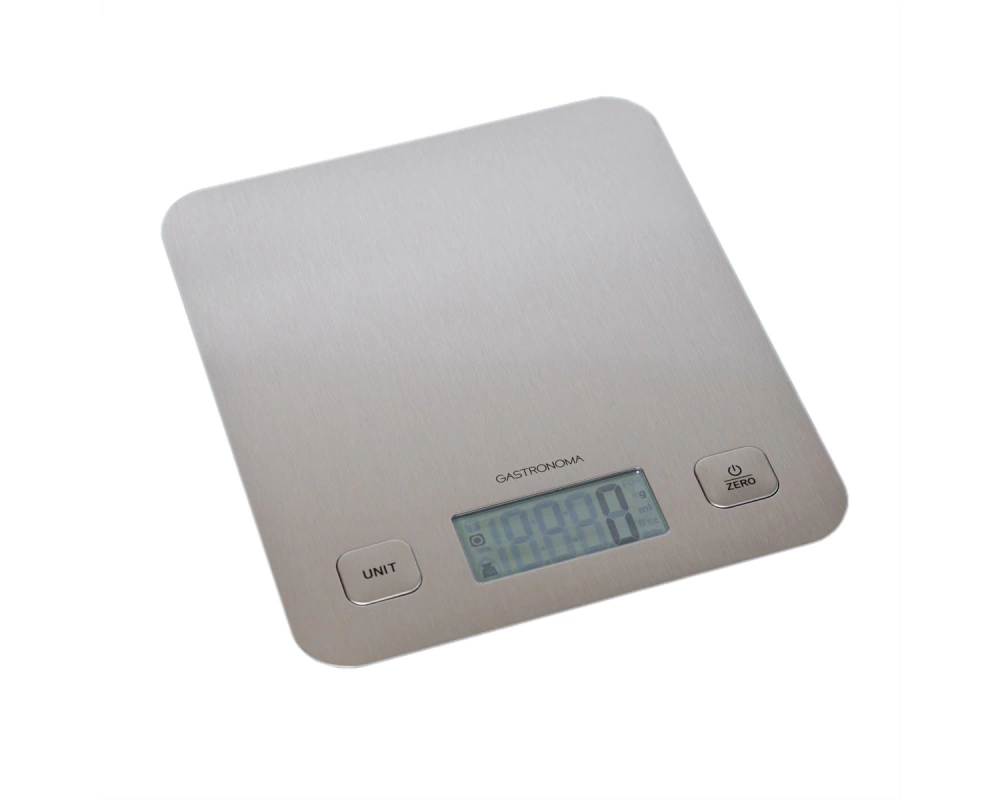 Gastronoma Küchenwaage 18310015, elektronisch, edelstahl, 5kg