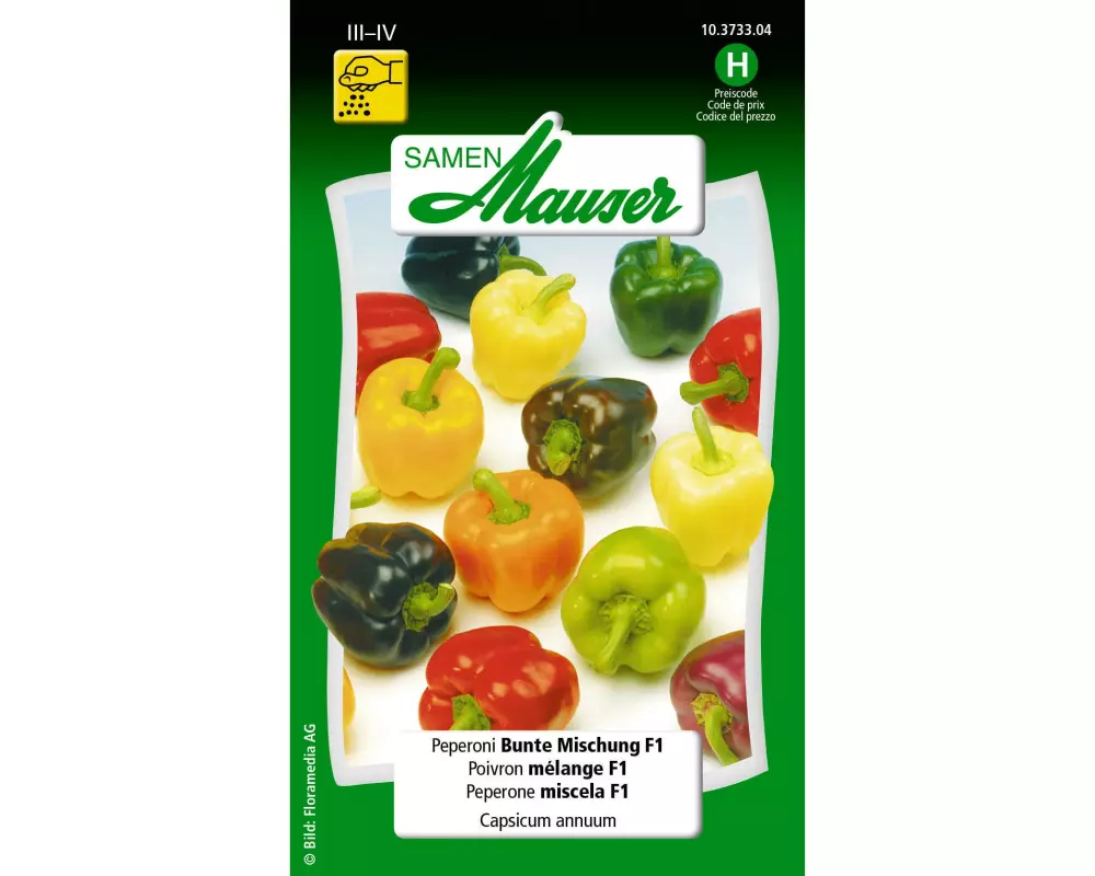 Samen Mauser Samen Peperoni Bunte Mischung F1