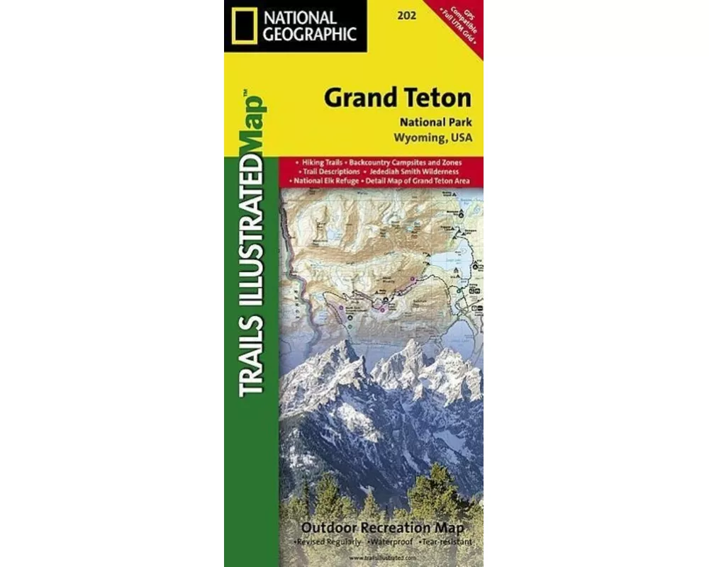 Grand Teton National Park Map