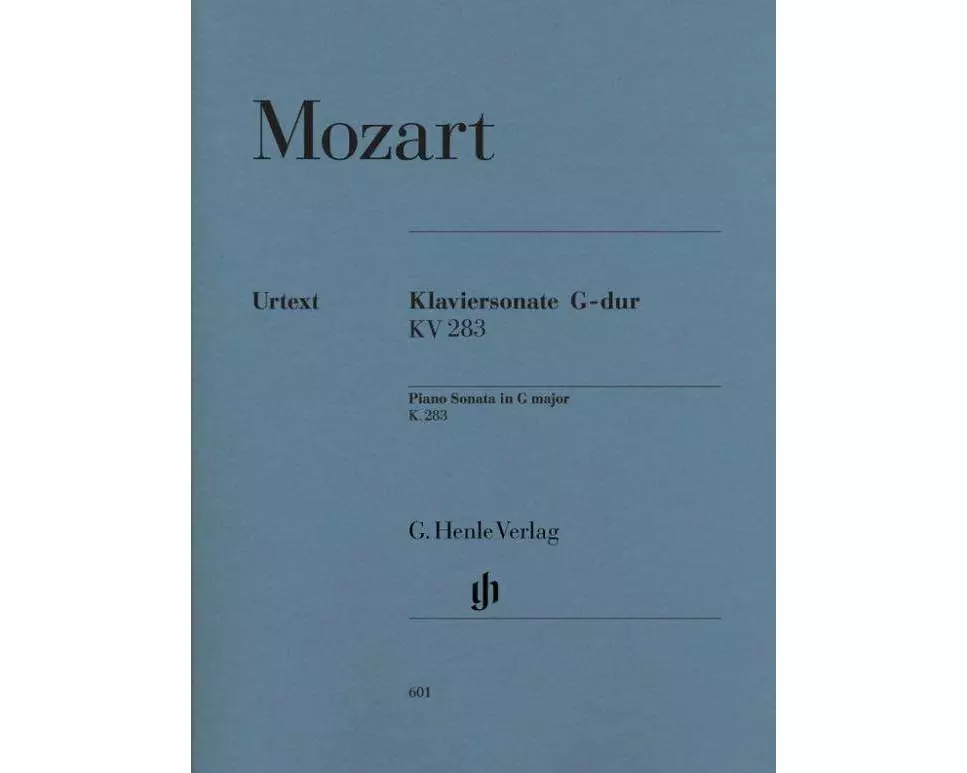 Mozart, Wolfgang Amadeus - Klaviersonate G-dur KV 283 (189h)