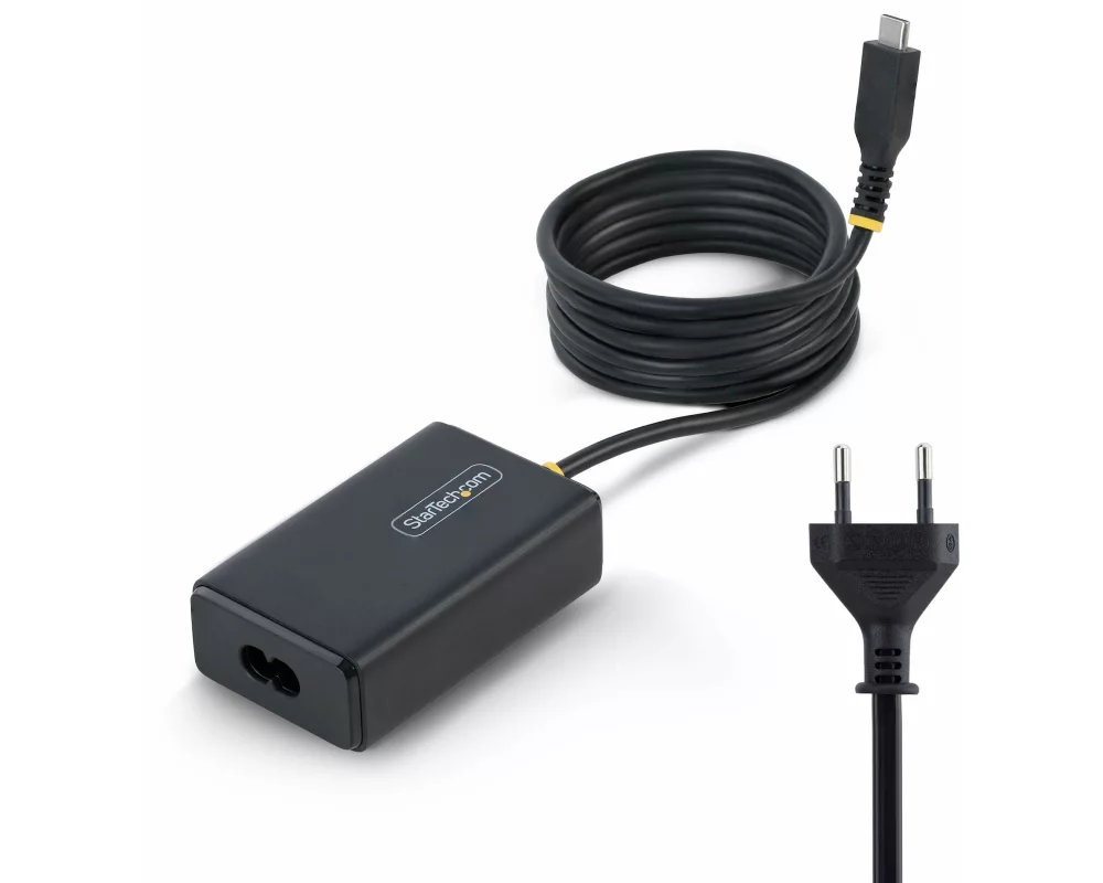 StarTech.com 165LE-USB-C-CHARGER power adapter/inverter Drinnen 65 W Schwarz
