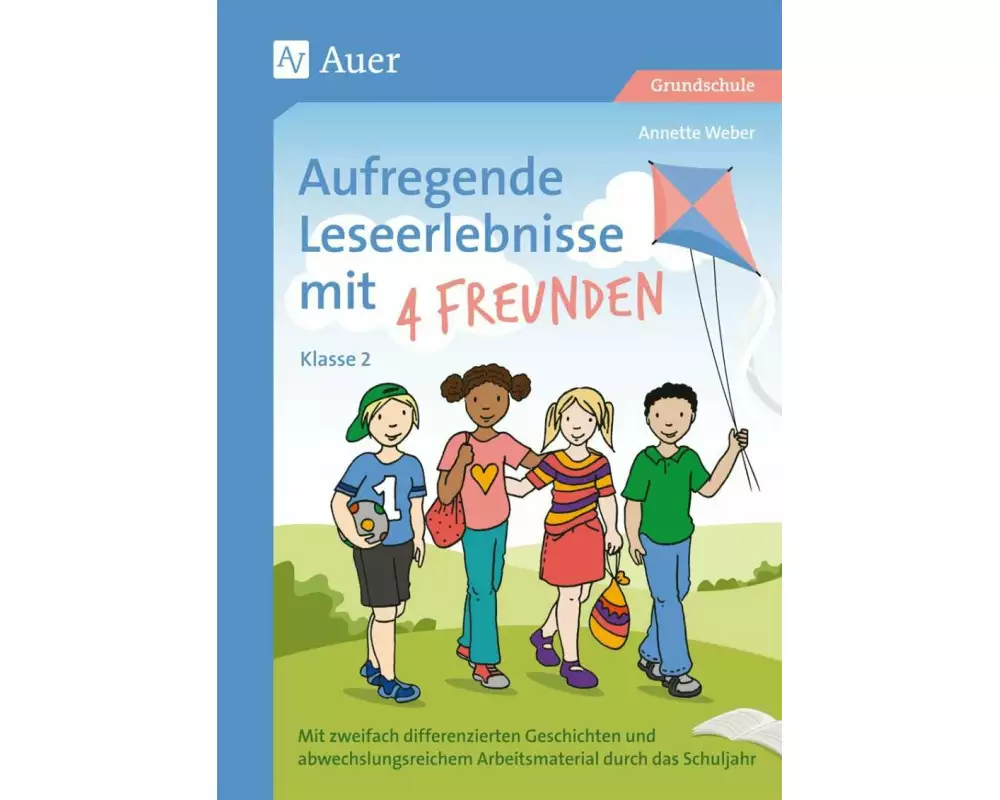 Aufregende Leseerlebnisse mit 4 Freunden - Kl. 2