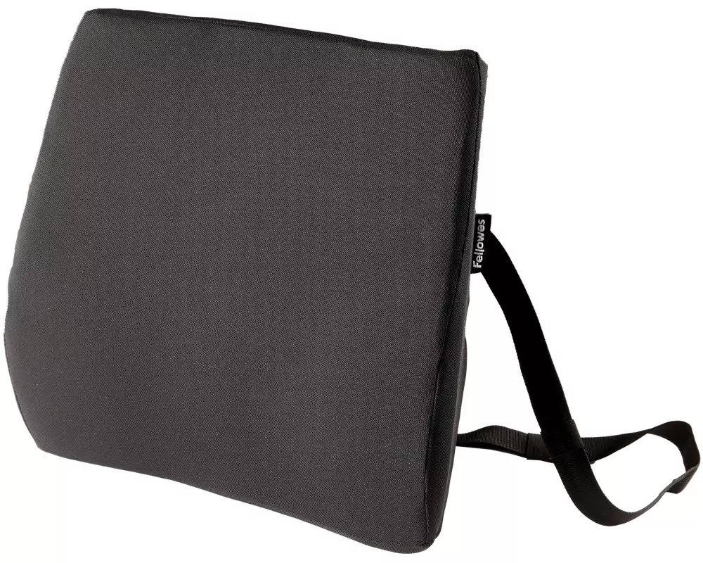 Fellowes Rückenstütze Breyta Schwarz, 33 x 38 x 9 cm