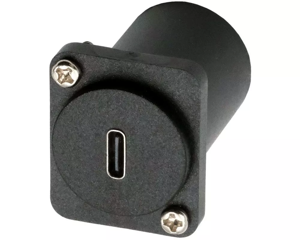 Exsys USB 3.1 Adapter D-Typ USB-C Buchse - USB-C Buchse