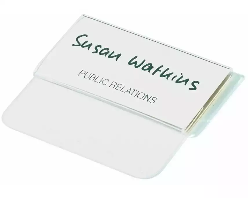 DURABLE Namensschild 40 x 75 mm, 25 Stück