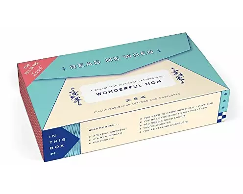 Knock Knock Letters to My Wonderful Mom Read Me When Box