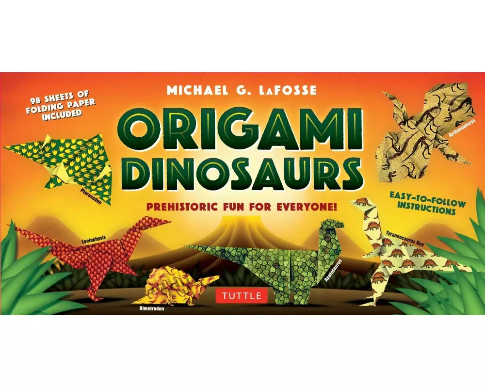 Origami Dinosaurs Kit