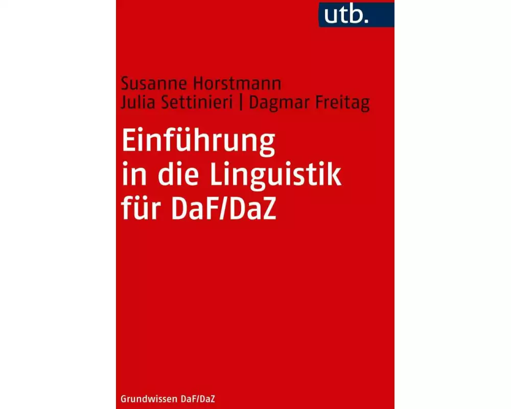 Einführung in die Linguistik für DaF/DaZ