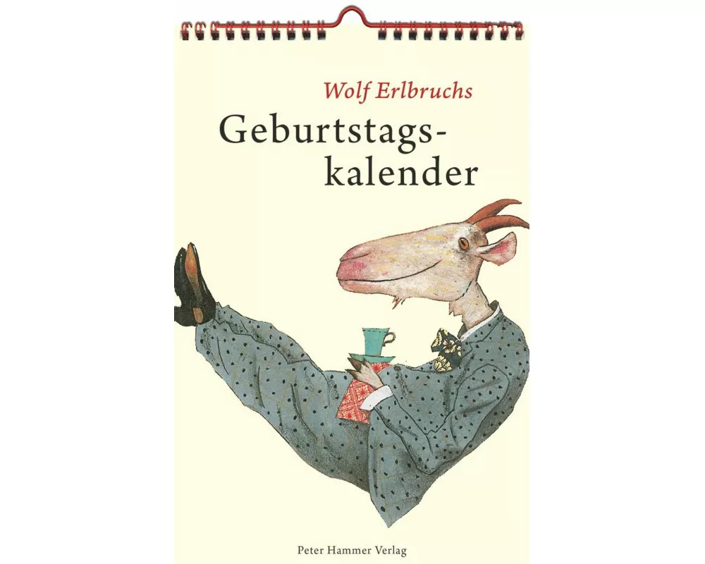Wolf Erlbruchs Geburtstagskalender
