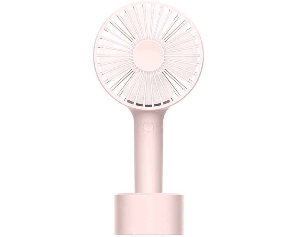 AIOLOS Ventilator PANTOU F3 10cm 67.F3LA-1 rosa, Akku, USB-C