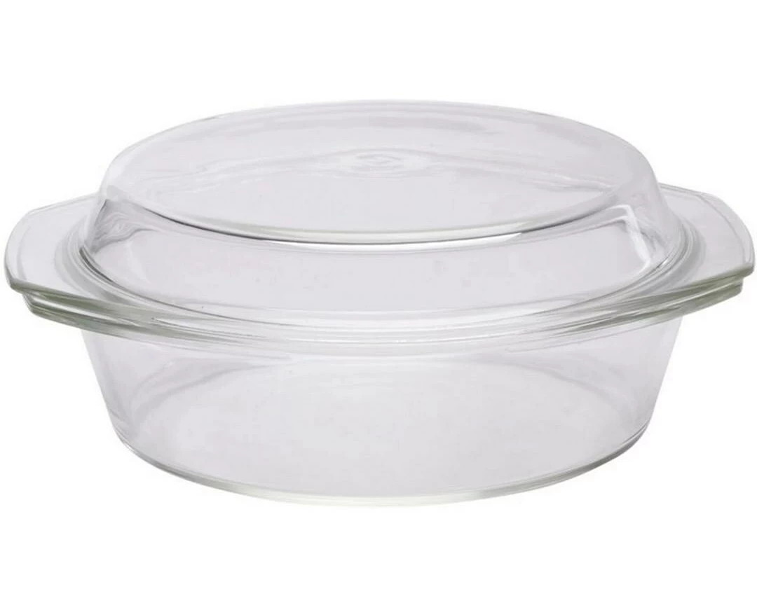 alpina Auflaufform 2.5 l Oval, Transparent