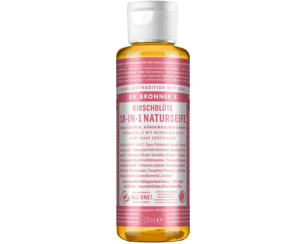 Dr.Bronner's 18-in-1 Flüssigseife Kirschblüte 120 ml