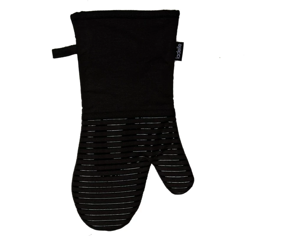 Ladelle Ofenhandschuh Lennox 2 Stück, Schwarz