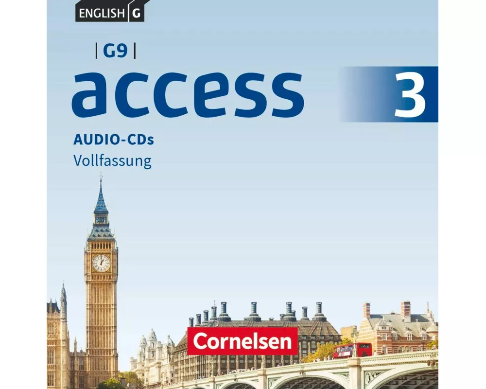 English G Access, G9 - Ausgabe 2019, Band 3: 7. Schuljahr, Audio-CDs, Vollfassung