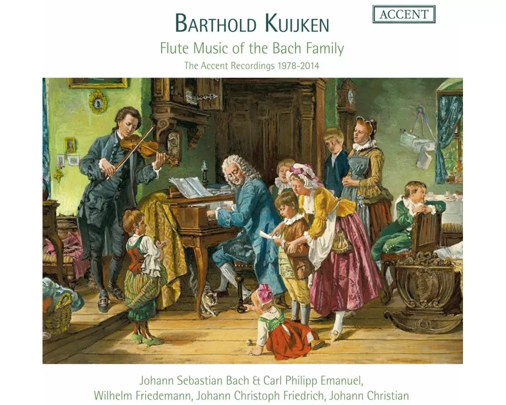 Barthold Kuijken-Flute Music of the Bach Family