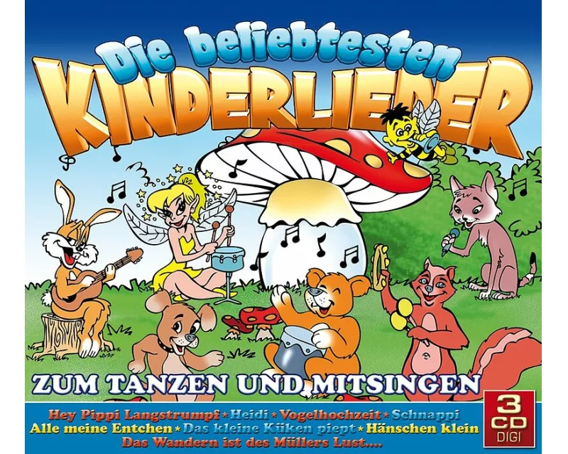 Die schönsten Kinderlieder-Zum Tanzen & Mitsinge