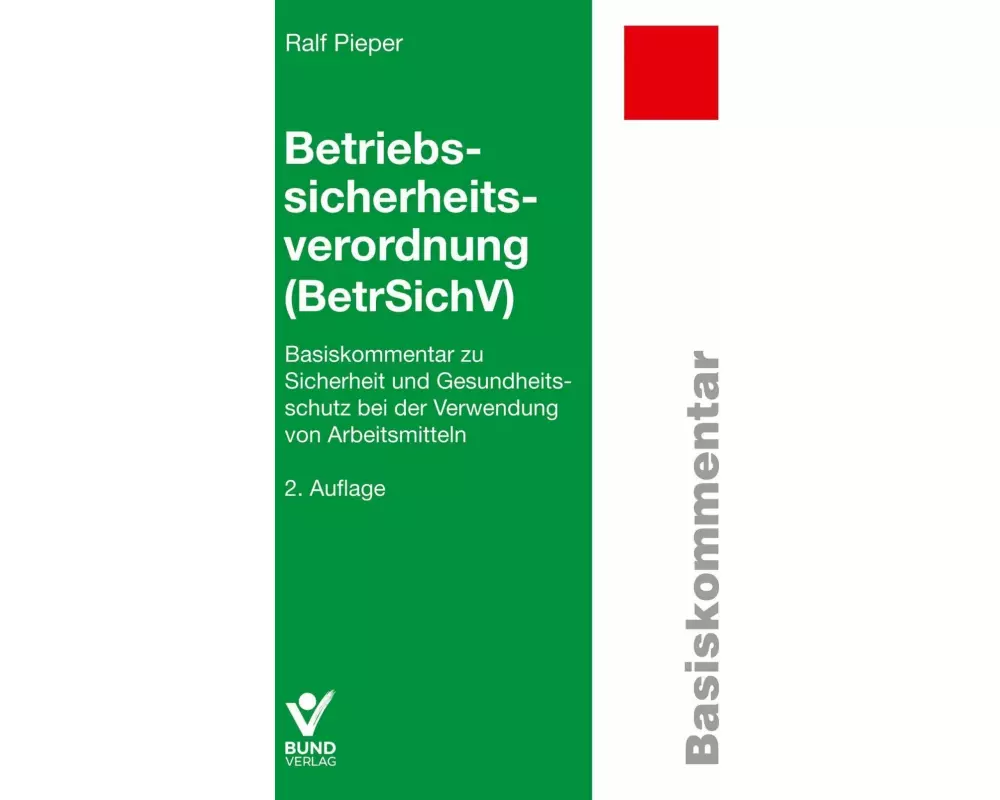 Betriebssicherheitsverordnung