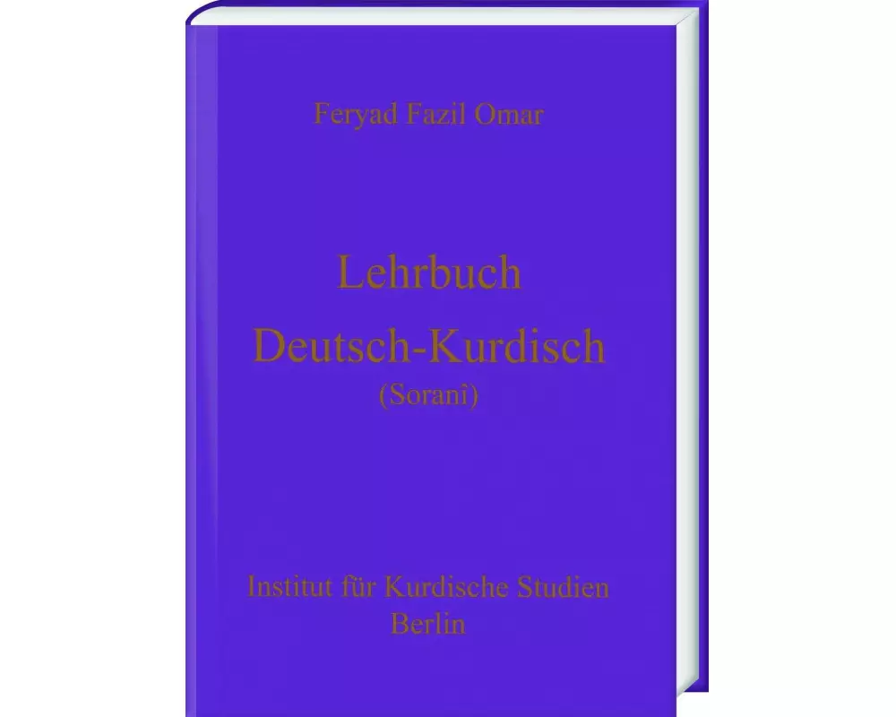 Lehrbuch Deutsch-Kurdisch (Zentralkurdisch/Soranî)