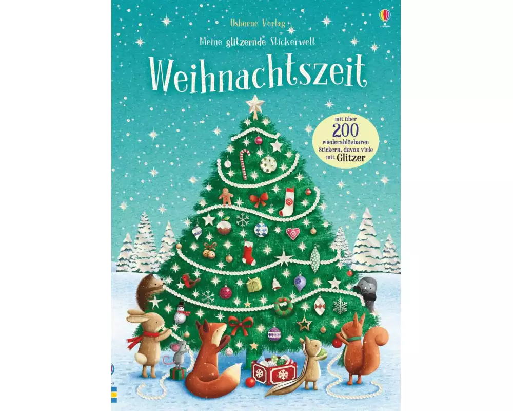 Meine glitzernde Stickerwelt: Weihnachtszeit