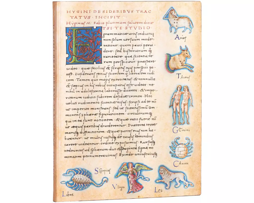 Astronomica Ultra Lined Softcover Journal, 176pg, 100GSM, Treasures of The New York Public Library by Paperblanks (De Sideribus Tractatus)