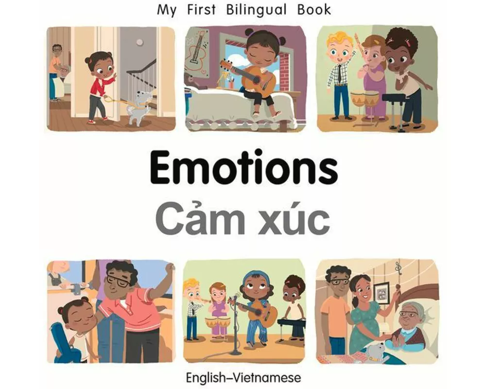 My First Bilingual Book-Emotions (English-Vietnamese)
