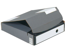 ELCO Ordner-Versandbox pac-it 843393111 grau, FSC 82x290x318mm