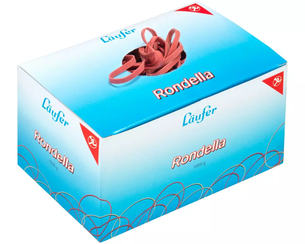 Läufer Gummiband 4 x 80 mm, 1 kg