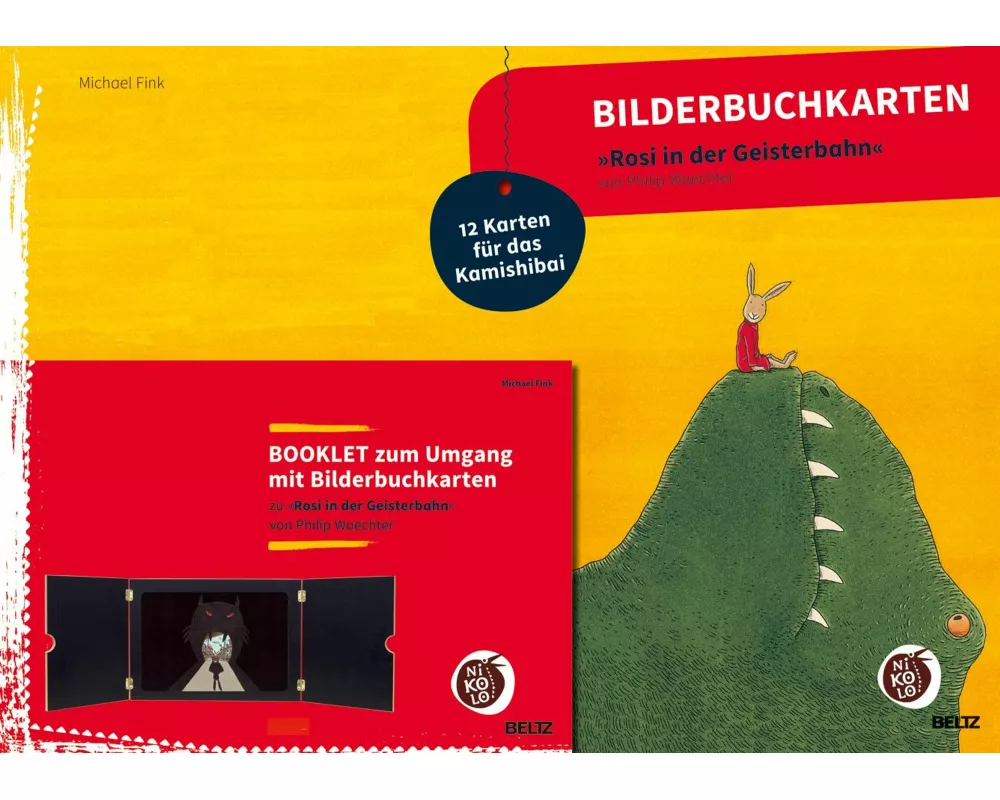 Bilderbuchkarten »Rosi in der Geisterbahn« von Philip Waechter