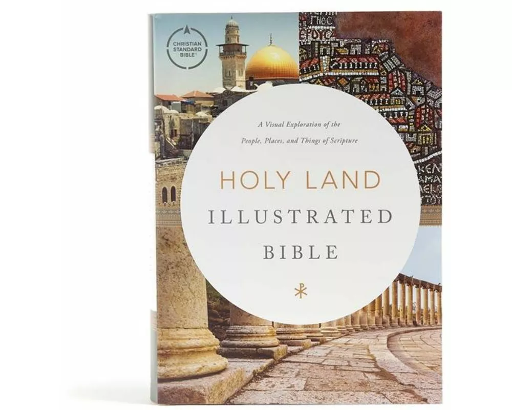 CSB Holy Land Illustrated Bible, Hardcover