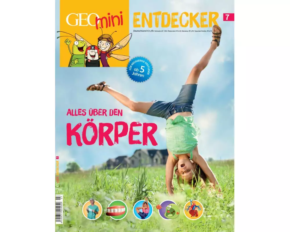 GEOlino mini Entdeckerheft 7/2017 - Alles über den Körper