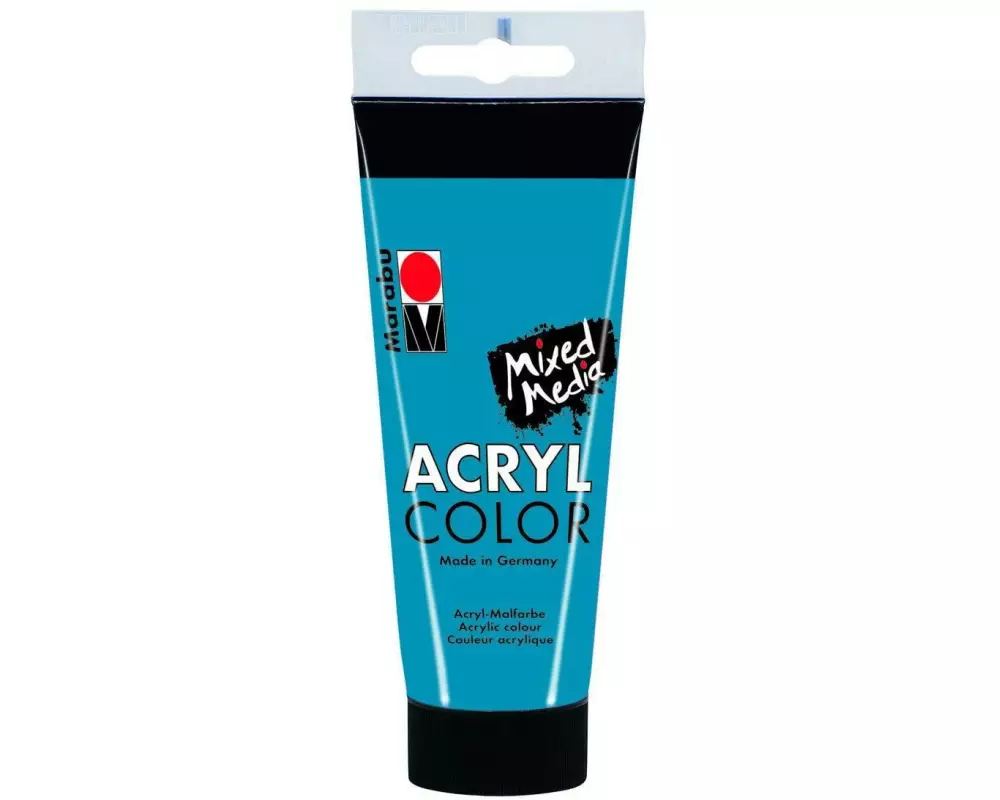 Marabu Acrylfarbe Acryl Color 100 ml, Cyan