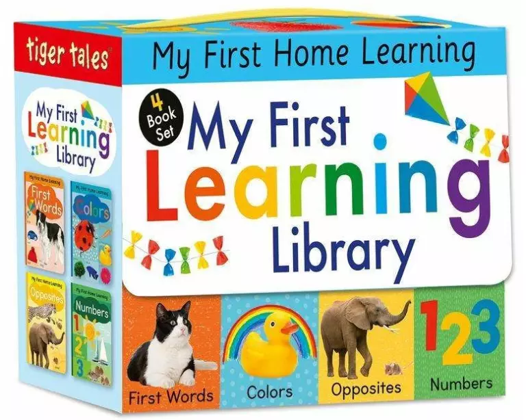 My First Learning Library 4-Book Boxed Set