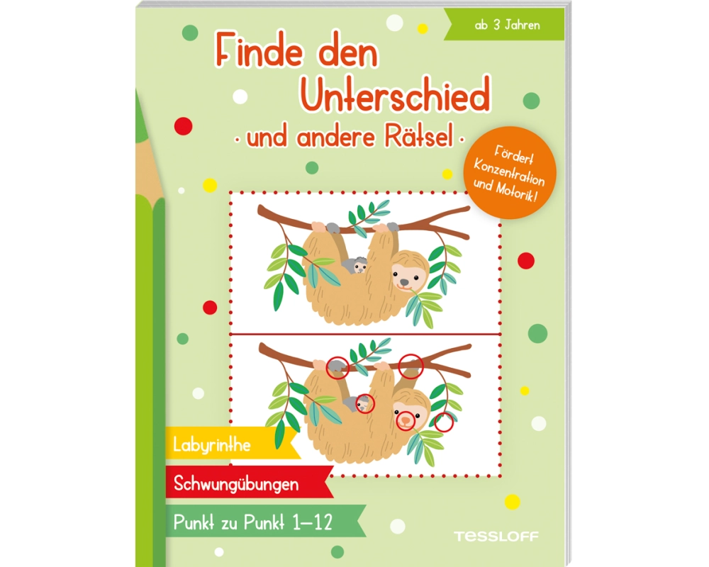 Finde den Unterschied und andere Rätsel