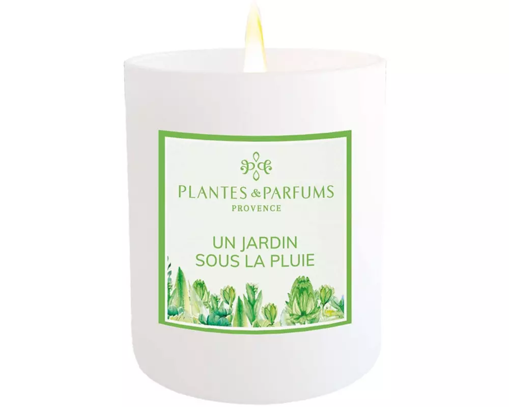 Plantes & Parfums Duftkerze Ein Garten im Regen 180 g