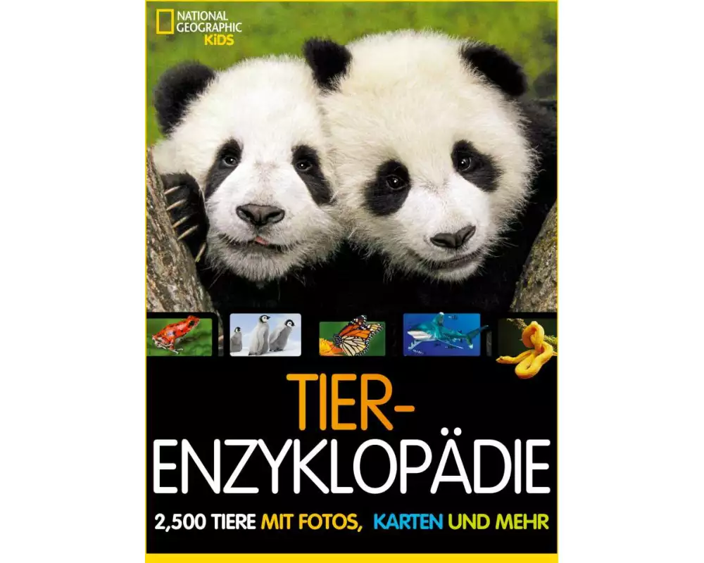 Tier-Enzyklopädie: 2.500 Tiere mit Fotos, Karten und mehr