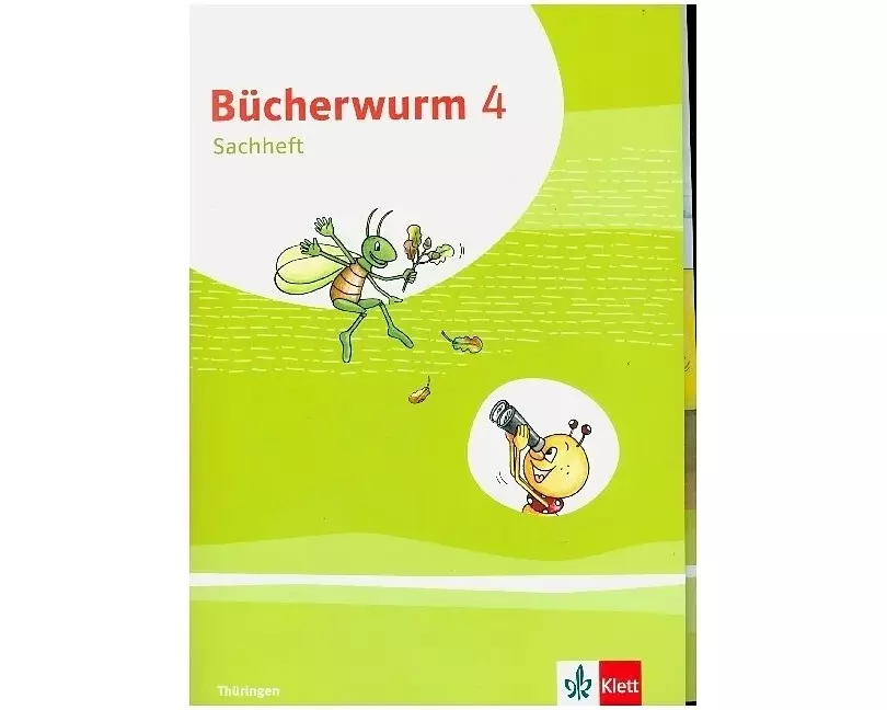 Bücherwurm Sachunterricht 4. Arbeitsheft mit Reisefibel Klasse 4. Ausgabe für Thüringen ab 2019