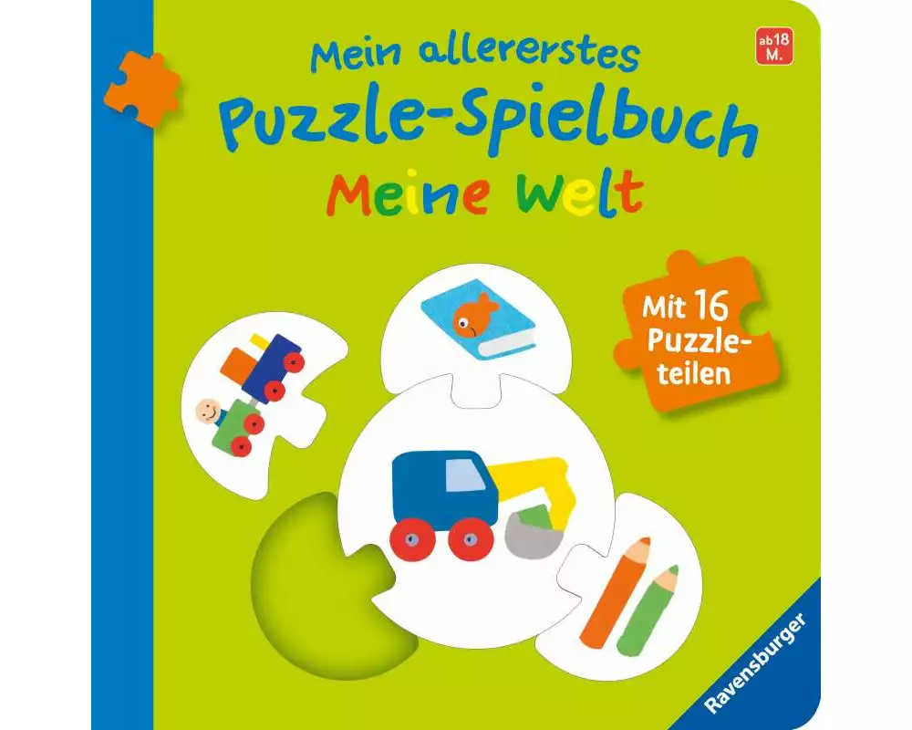 Mein allererstes Puzzle-Spielbuch: Meine Welt